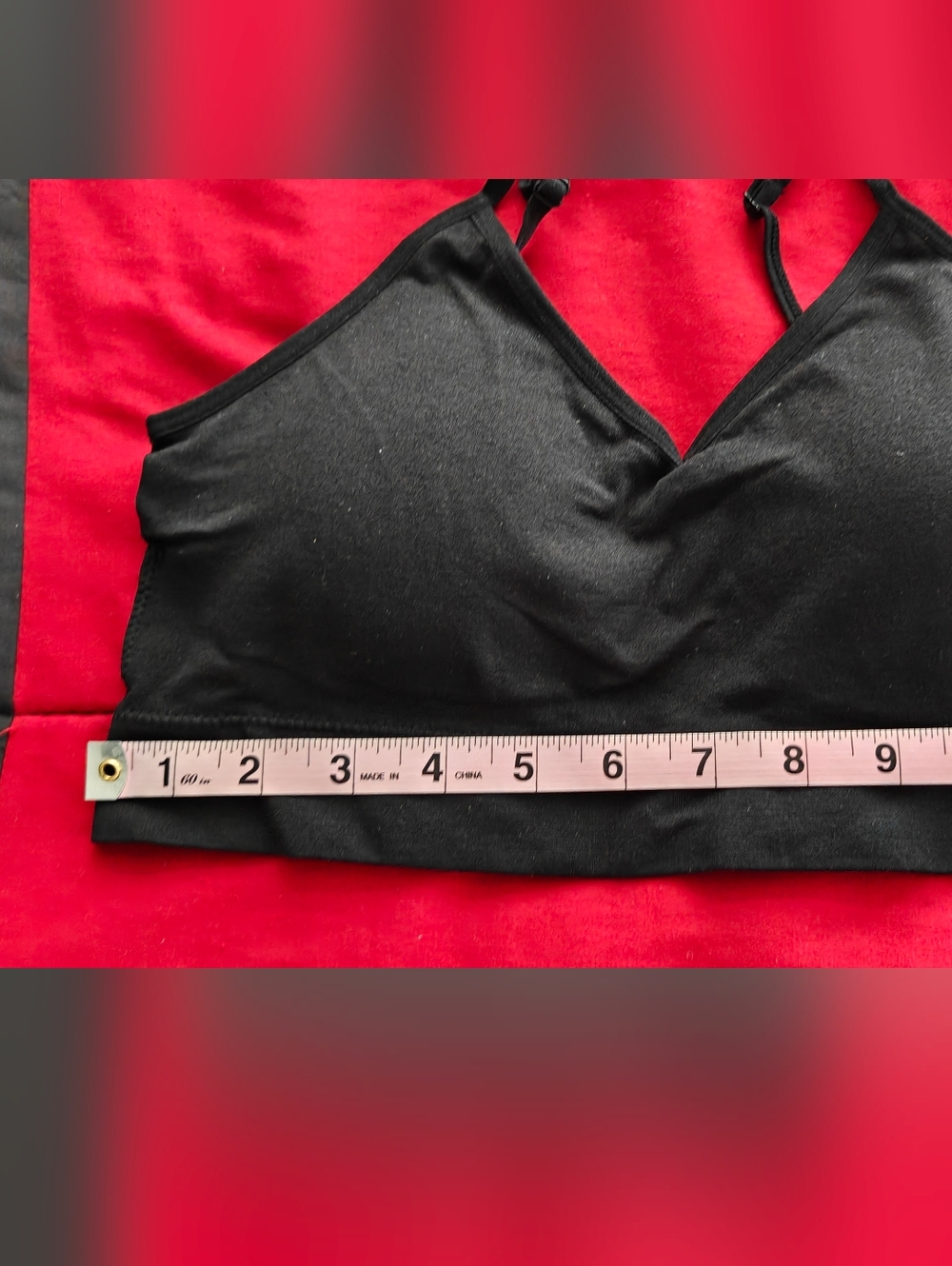 NWOT Nordstrom Rack Black Wireless Bralette - Women's Intimates, Size L